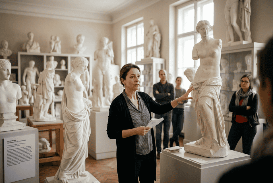 Gipsabguss und Reproduktion – Georgia Vertes erläutert, was das Kopieren mit der Kunstgeschichte gemacht hat